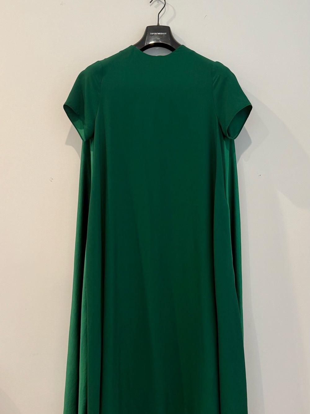 Banana Republic Emerald Green Cape Dress (A-Line) Evening/Cocktail/WeddingGuest